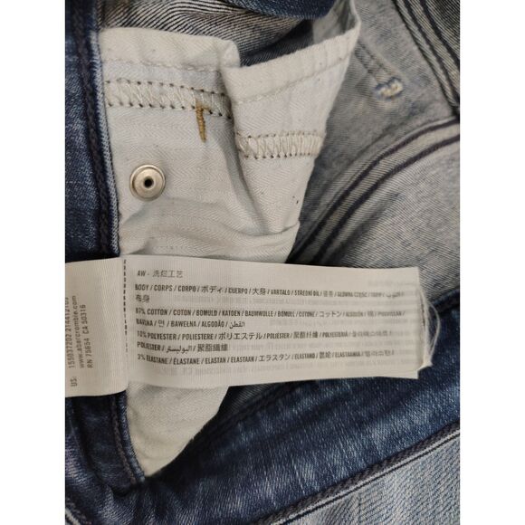 AF Abercrombie & Fitch Simone High Rise Distressed Skinny 27 / 4S Short Jeans - Picture 4 of 4